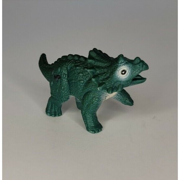 Vintage 1997 Kenner Lost World Jurassic Park Eddie Carr Figure w/ Triceratops - Picture 7 of 9